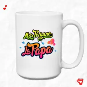 taza blanca 15 onz