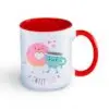 Taza interior color 12 onz